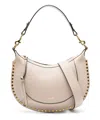 Isabel Marant Oskan Stud-embellished Shoulder Bag In Beige