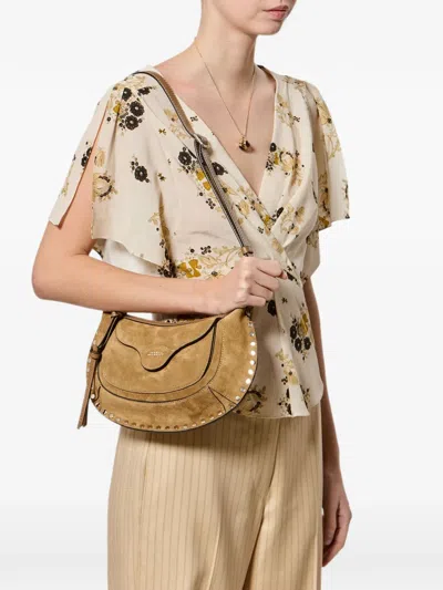 Isabel Marant Moon Pocket Shoulder Bag In Blue