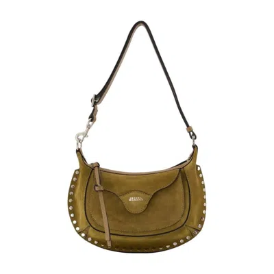 Isabel Marant Moon Pocket Shoulder Bag  Khaki