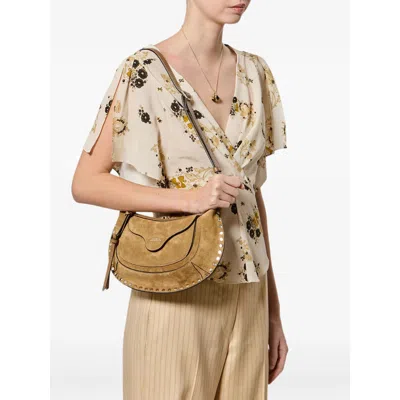 Isabel Marant Moon Pocket Shoulder Bag In Neutrals