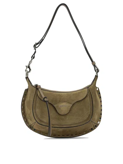 Isabel Marant "moon Pocket" Small Shoulder Bag In Brown