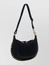 Isabel Marant Oskan Moon Gz Shoulder Bag In Black