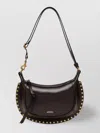 Isabel Marant Moon Shoulder Bag Studded Detailing In Brown