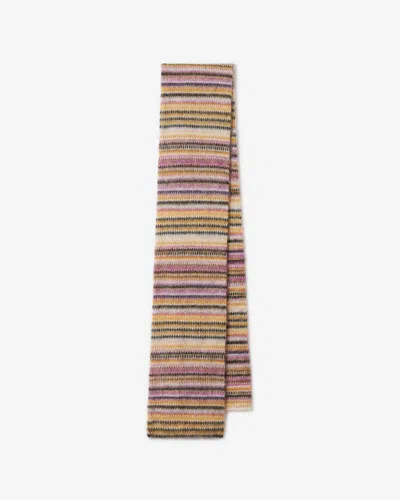 Isabel Marant Mouna Mohair Scarf In Mustard