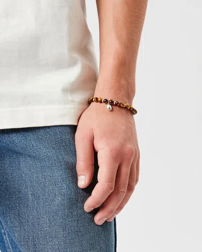 Isabel Marant Mr Grigri Man Bracelet In Cognac