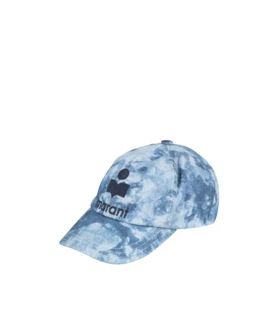 Isabel Marant Multicolor Baseball Cap In Blue