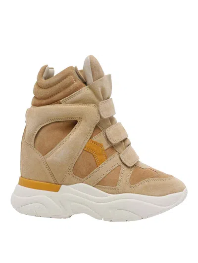 Isabel Marant Multicolor Beige Balskee Sneakers In Neutral