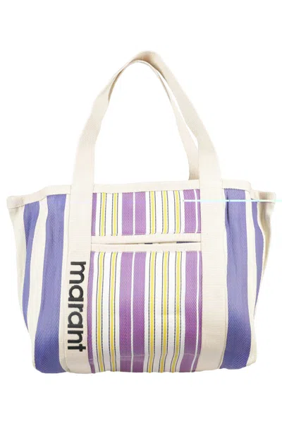 Isabel Marant Multicolor Canvas Darwen Handbag