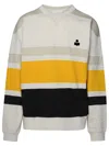 Isabel Marant Meyoan Oversize Stripe Crewneck Sweatshirt
