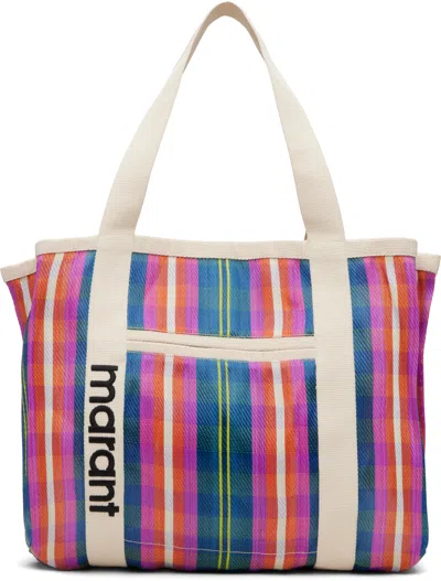 Isabel Marant Women Powden Nylon Tote Bag In Multi