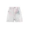 Isabel Marant Multicolor Denim Shorts In Multi