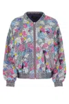 Isabel Marant Embellished Silk Blend Adeline Jacket In Multicolor