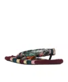 Isabel Marant Multicolor Flip Flops In Black