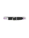 Isabel Marant Multicolor Leather Belt In Black