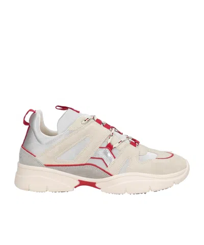 Isabel Marant Multi-color Low-top Casual Shoes In White