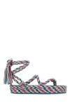 Isabel Marant Erol Tassel Rope Sandals In Multicolor