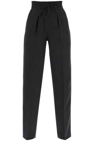 Isabel Marant Multicolor Plaid Stretch Wool Trousers For Women