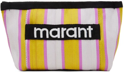 Isabel Marant Yellow Powden Pouch In 10yw Yellow
