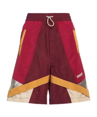 Isabel Marant Multicolor Shorts In Red