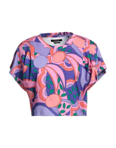 Isabel Marant Multicolor Short-sleeve Crew Neck T-shirt