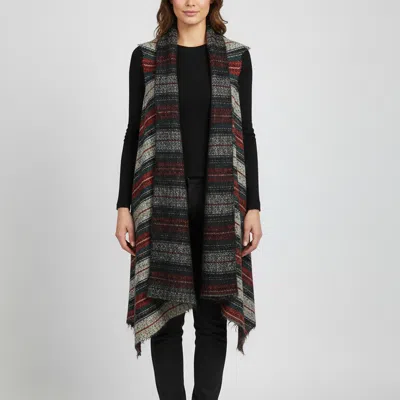 Pre-owned Isabel Marant Multicolor Striped Wool & Alpaca Poncho L