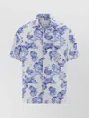 ISABEL MARANT MULTICOLORED FLORAL PRINT SHIRT