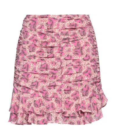 Isabel Marant Multicolored Pleated Skirt