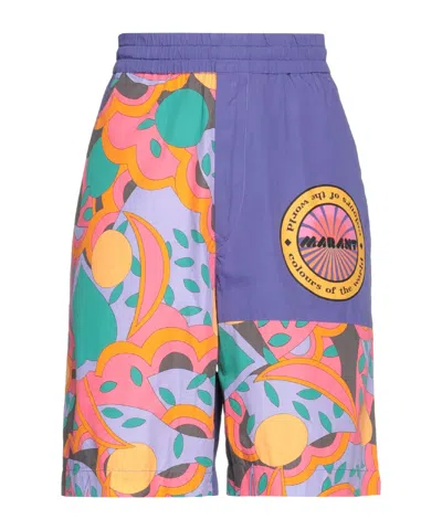 Isabel Marant Multicolored Woven Shorts