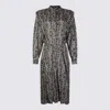 Shop Isabel Marant Multicolour Viscose And Silk Blend Floral Dress