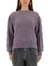 Isabel Marant Multicoloured Baby Alpaca Sweater In Multi