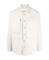 Isabel Marant Multiple-pockets Shirt Jacket In White