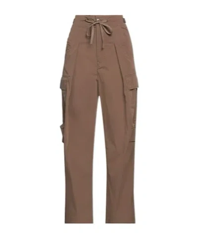 Isabel Marant Multi-pocket Cargo Pants In Brown