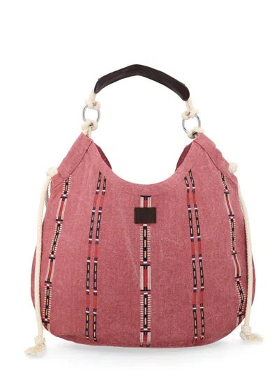 Isabel Marant Muted Rose Byron Cotton Tote Bag In Pink