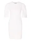 Isabel Marant Mylda Ruched Mini Dress In White