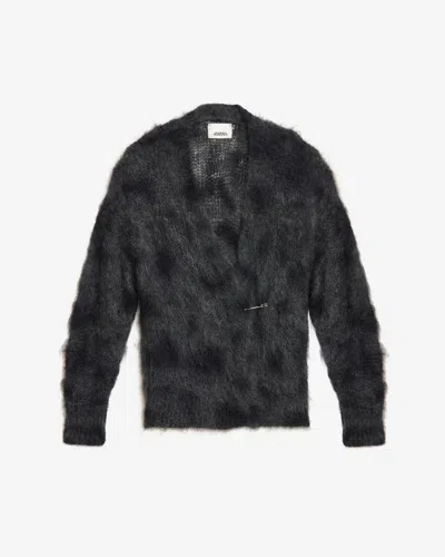 Isabel Marant Mylene Cardigan In Gray