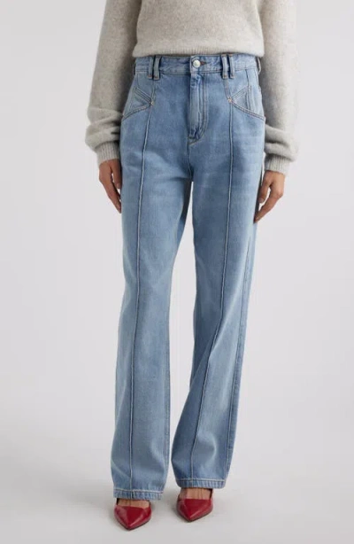 ISABEL MARANT ISABEL MARANT NADEGE STRAIGHT LEG JEANS