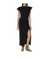 Isabel Marant Nadela Dress In Cotton In Black