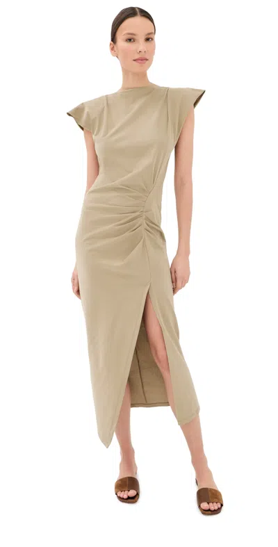 Isabel Marant Nadela Dress Light Bronze In Brown