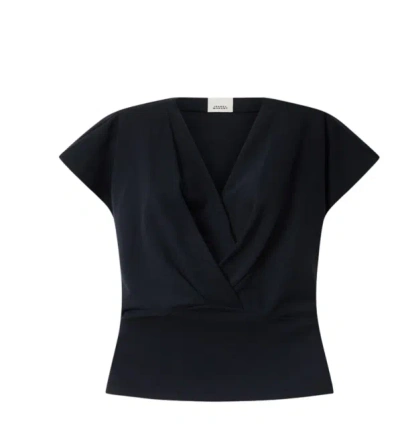 Isabel Marant Nadrine Tee Shirt In Blue