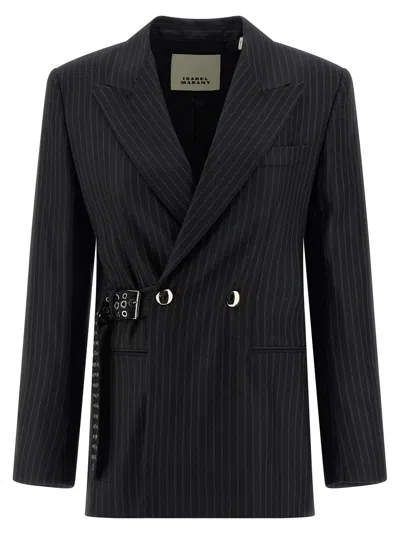 Isabel Marant Nahia Blazer In Multi