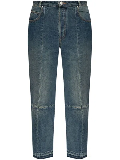 Isabel Marant Najet Jeans In Green
