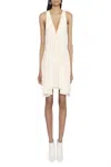 Isabel Marant Nalatia V-neck Minidress In White
