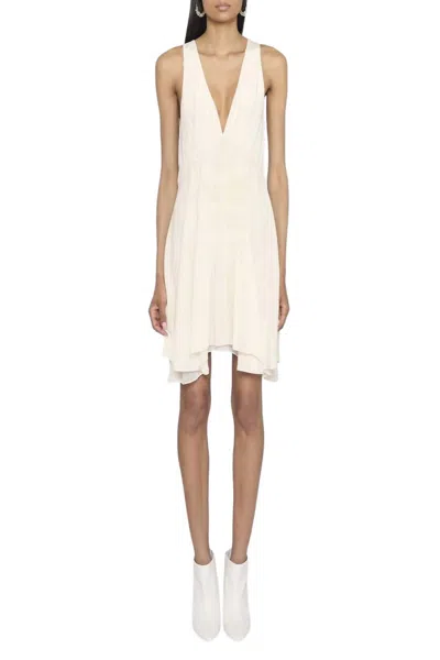 ISABEL MARANT NALATIA DRESS IN ECRU