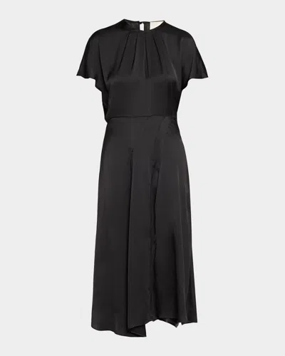 Isabel Marant Namsha Midi Dress In Black