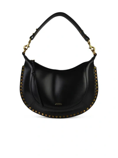 Isabel Marant Oskan Moon Shoulder Bag In Black