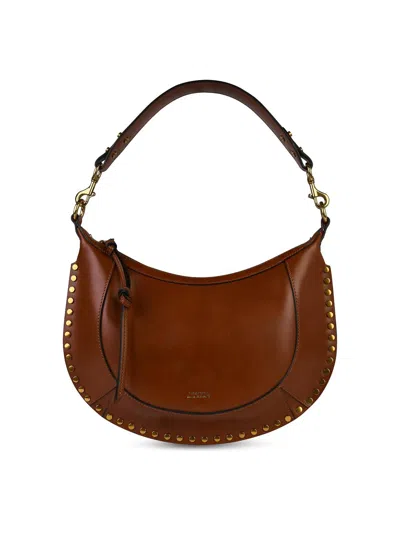 ISABEL MARANT NAOKO BROWN LEATHER  BAG