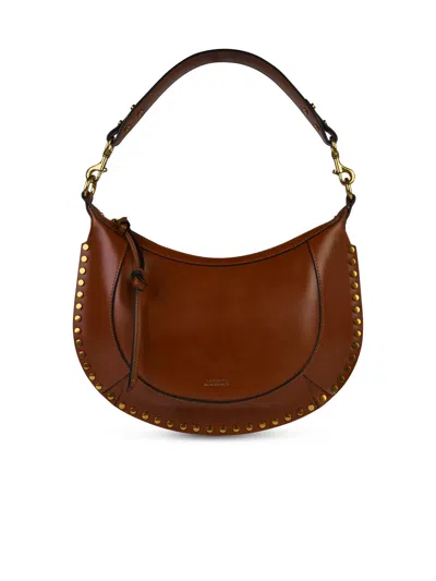 Isabel Marant Naoko Brown Leather Crossbody Bag