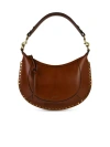 Isabel Marant 'naoko' Leather Crossbody Bag In Brown