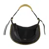 Isabel Marant Naoko Gb Crossbody In Black
