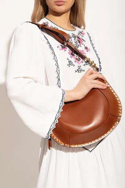 Isabel Marant ‘naoko' Shoulder Bag In Brown